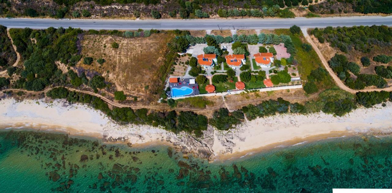 Secret Paradise Villas Loutra Elevtheron Экстерьер фото