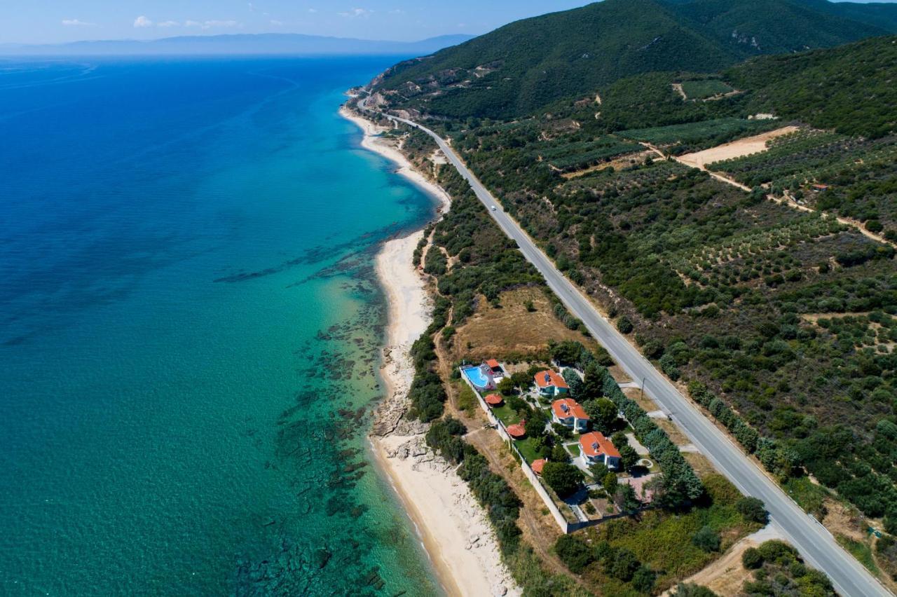 Secret Paradise Villas Loutra Elevtheron Экстерьер фото