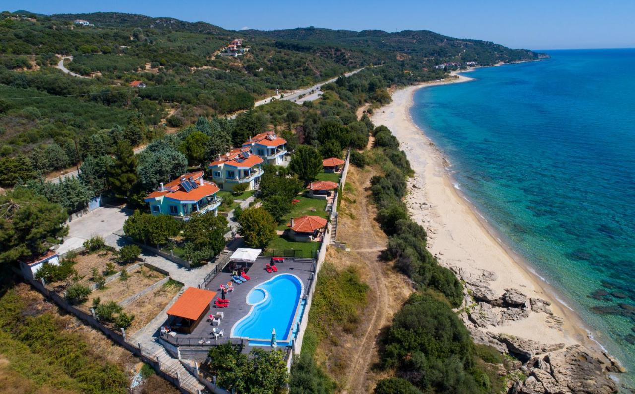 Secret Paradise Villas Loutra Elevtheron Экстерьер фото