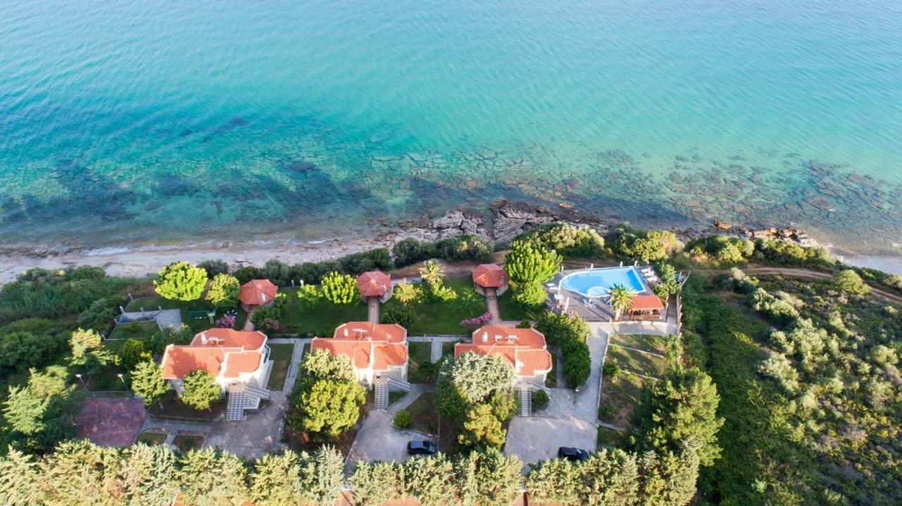 Secret Paradise Villas Loutra Elevtheron Экстерьер фото