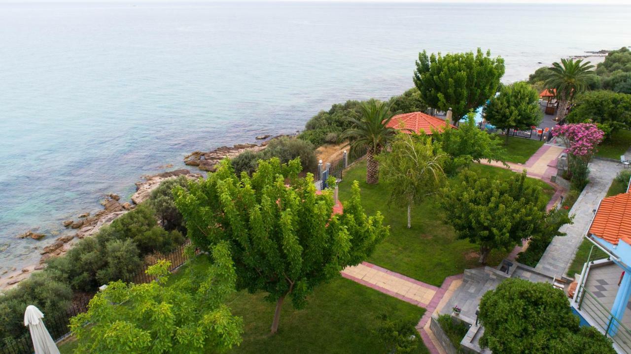 Secret Paradise Villas Loutra Elevtheron Экстерьер фото