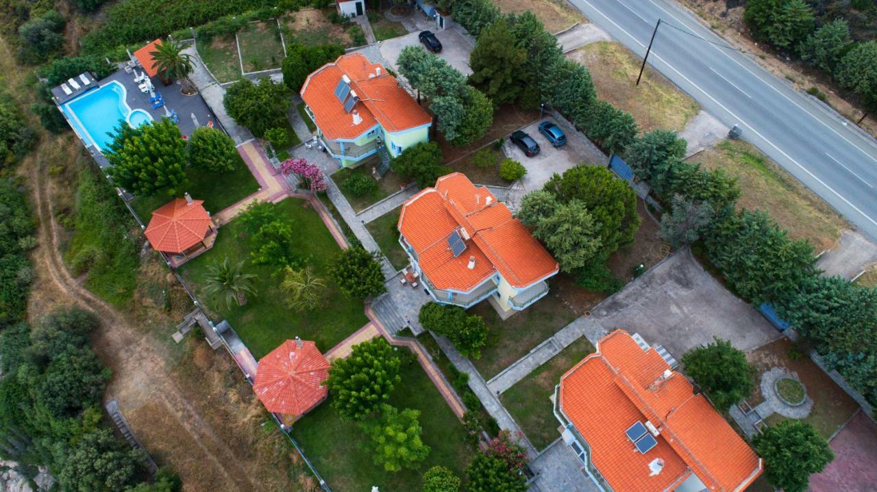 Secret Paradise Villas Loutra Elevtheron Экстерьер фото